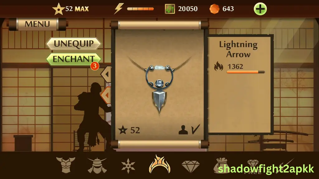 LIGHTING ARROW WEAPON